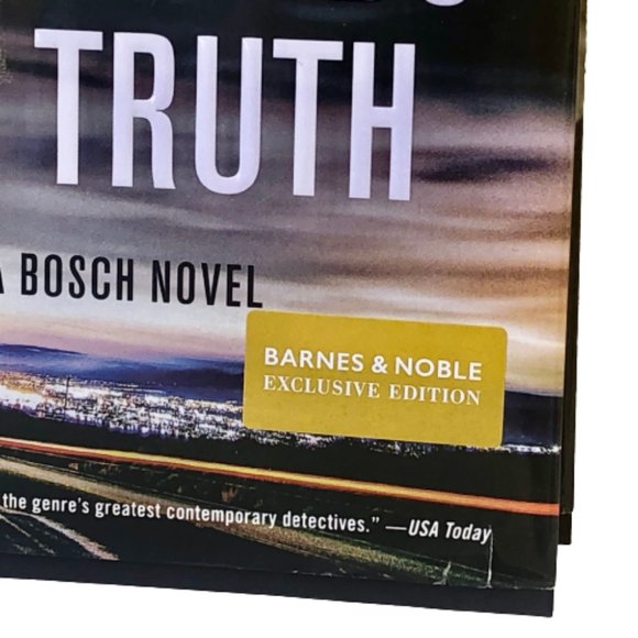 Michael Connelly Two Kinds of Truth Bosch Hardcover BARNES & NOBLE EXCLUSIVE - Picture 7 of 9